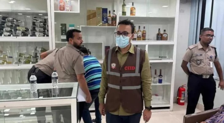 সালমান মুক্তাদিরের শ্বশুরের চার মদের দোকান সিলগালা